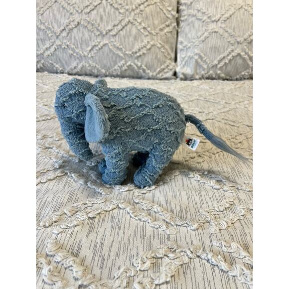 Jellycat Little Eddy Elephant Blue Plush Stuffed Animal Retired - Picture 2 of 7